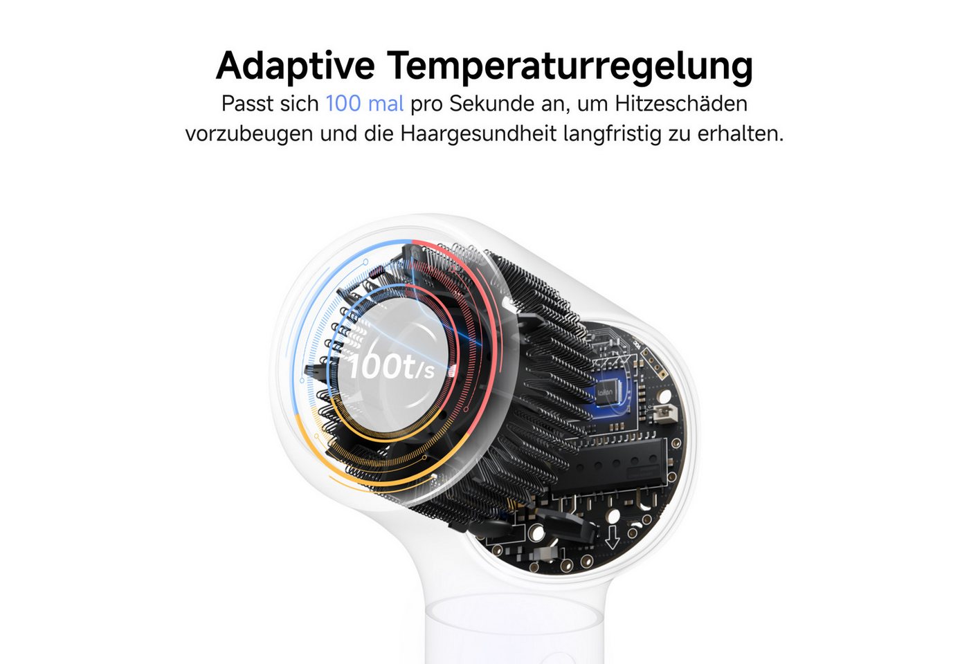 laifen Haartrockner Laifen Neo Haartrockner mit drei magnetischen Luftdüsen Bild 5