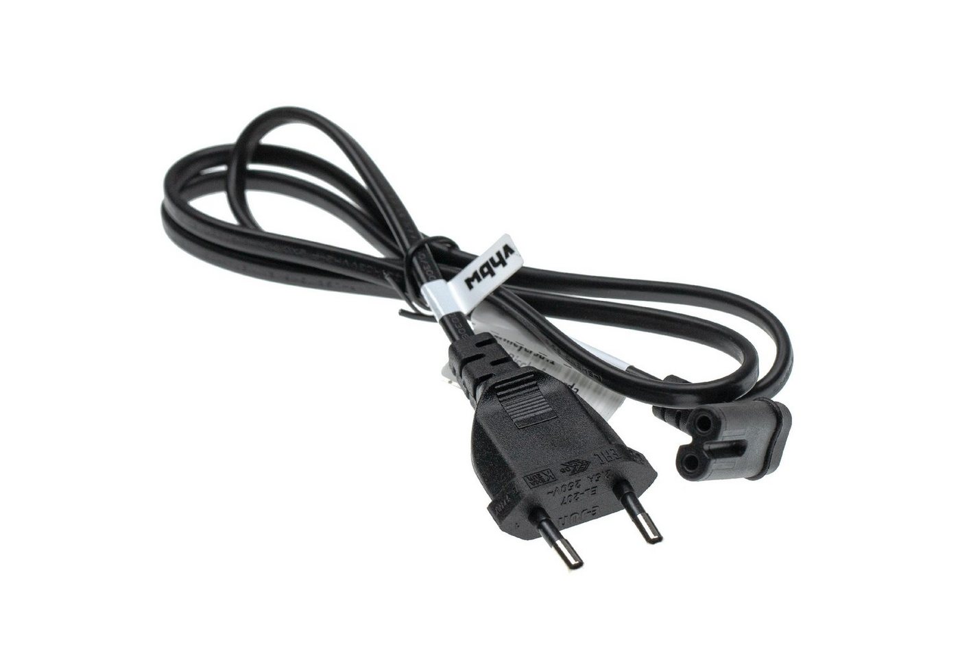 vhbw Ersatz für Samsung UN55HU7200 für Elektronikgeräte Stromkabel, (100.0 cm) Bild 4