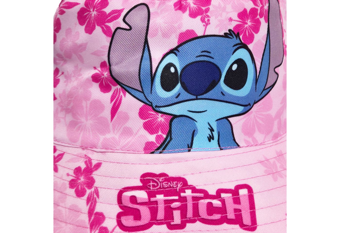 Disney Fischerhut Disney Stitch Kinder Fischermütze Fischerhut Sommerhut Gr. 52-54