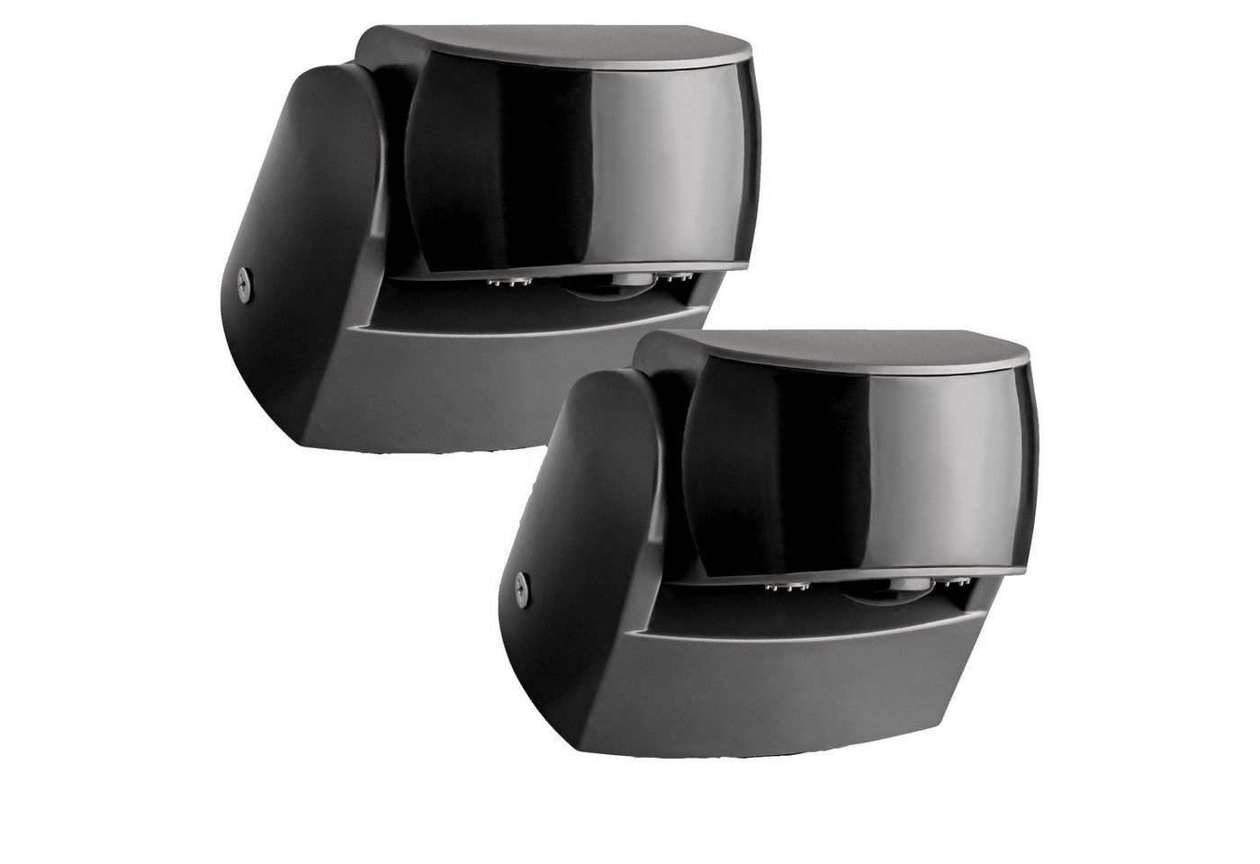 SEBSON Bewegungsmelder Bewegungsmelder Aussen IP65 Aufputz einstellbar LED geeignet - 2er Set, (2-St)