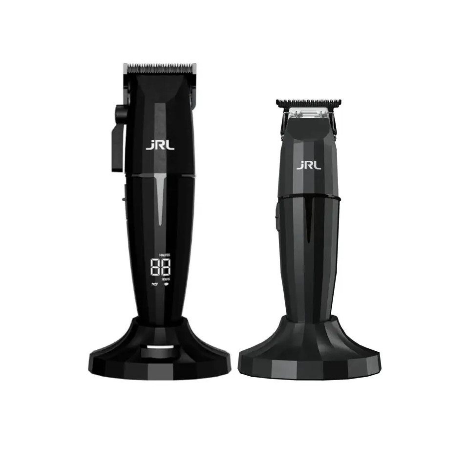 JRL Haarschneider JRL Profi Friseur Set - 1, Komplettset bestehend aus Clipper, Trimmer, Shaver, Haartrockner, Profi Barber Komplettset, kabellos & leistungsstark, ultraleicht Bild 4