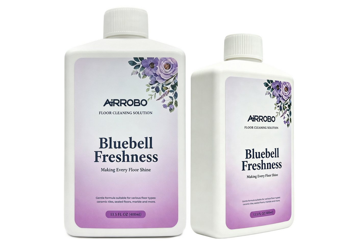 AIRROBO Nass-Trocken-Saugroboter 400ml Bodenreinigungsflüssigkeit Geeignet für M2 Bild 2