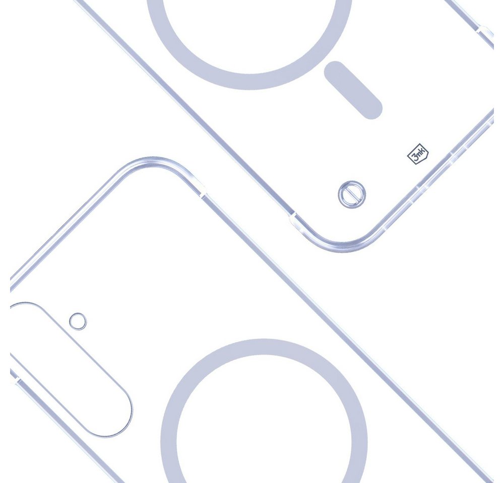 3MK Smartphone-Hülle Smartphone Handyhülle Schutzhülle, 20 g leicht, MagSafe, rahmenlos, Military Grade Bild 5