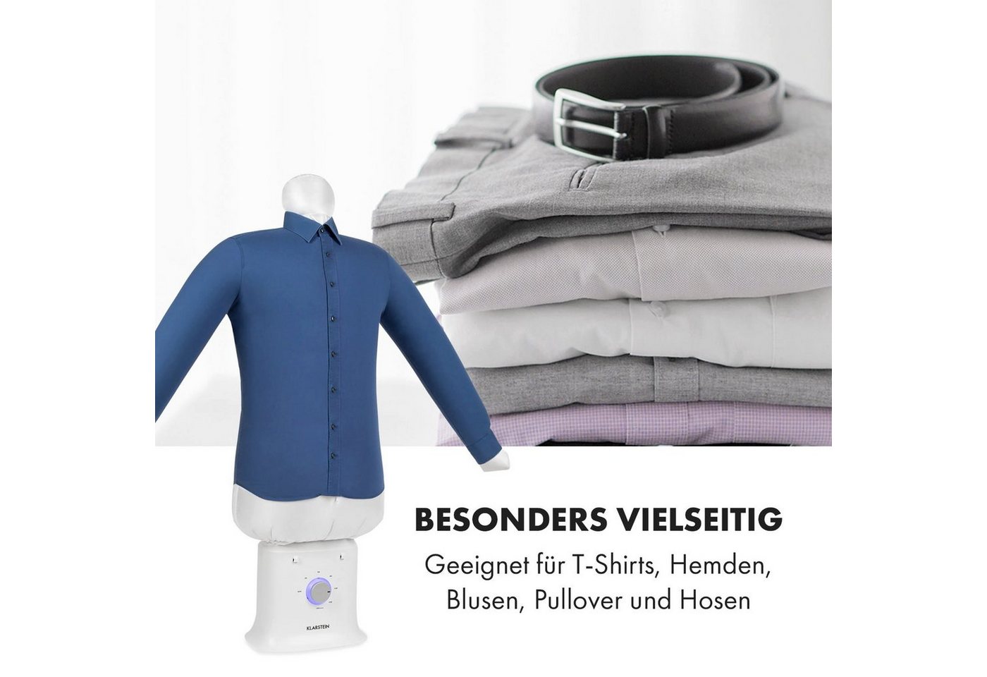 Klarstein Trockenbügeleisen ShirtButler Deluxe, 1250 W Bild 4