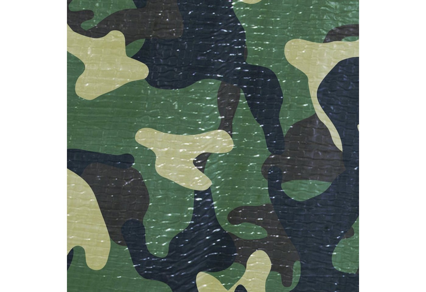Kubus Schutzplane Gewebeplane Camouflage, 100 g/m², erhältlich in verschiedenen Größen
