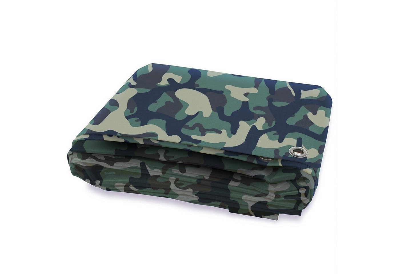 Kubus Schutzplane Gewebeplane Camouflage, 100 g/m², erhältlich in verschiedenen Größen Bild 3