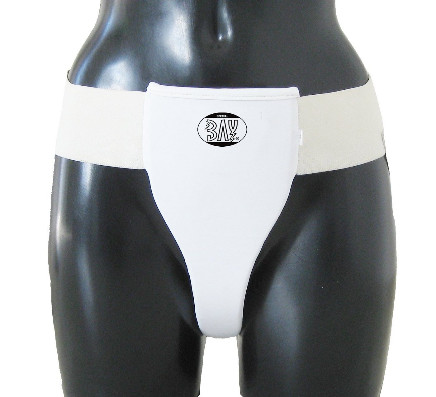 BAY-Sports Tiefschutz Damen Kunstleder Suspensorium Lady Frauen Mädchen Tiefschützer (Stück, Mit Gummibund) Bild 3