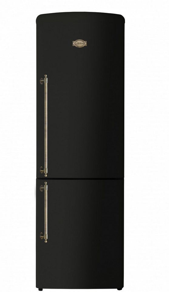 Kaiser Küchengeräte Kühl-/Gefrierkombination Kühlschrank 60 cm breit,330 L, NoFrost, 199 cm, Touchsteuerung+Exklusiver Retro Wasserkocher Kontroll LED 2L 1800 W KK 60825 Em, 60 cm breit Bild 5