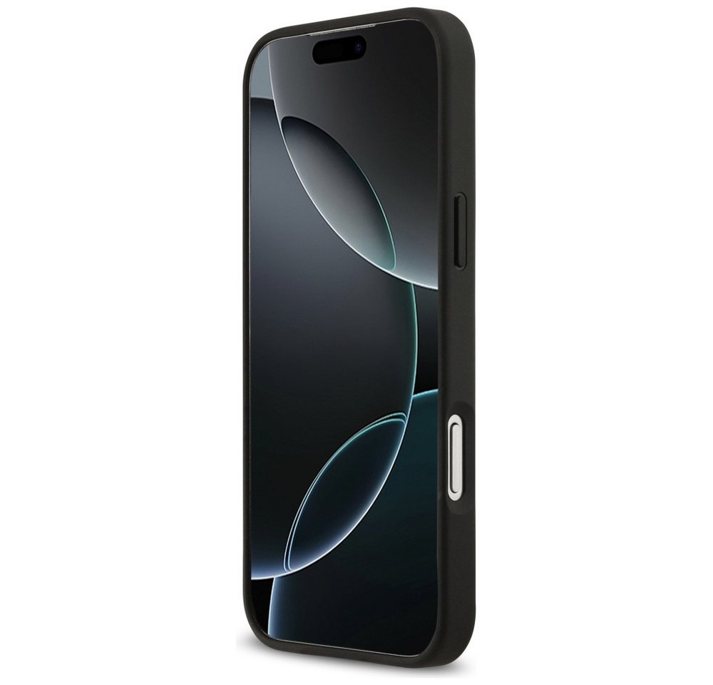 BMW Handyhülle Case iPhone 17 Pro Max MagSafe Kevlar schwarz Tricolor Logo 6,9 Zoll, Kantenschutz Bild 5