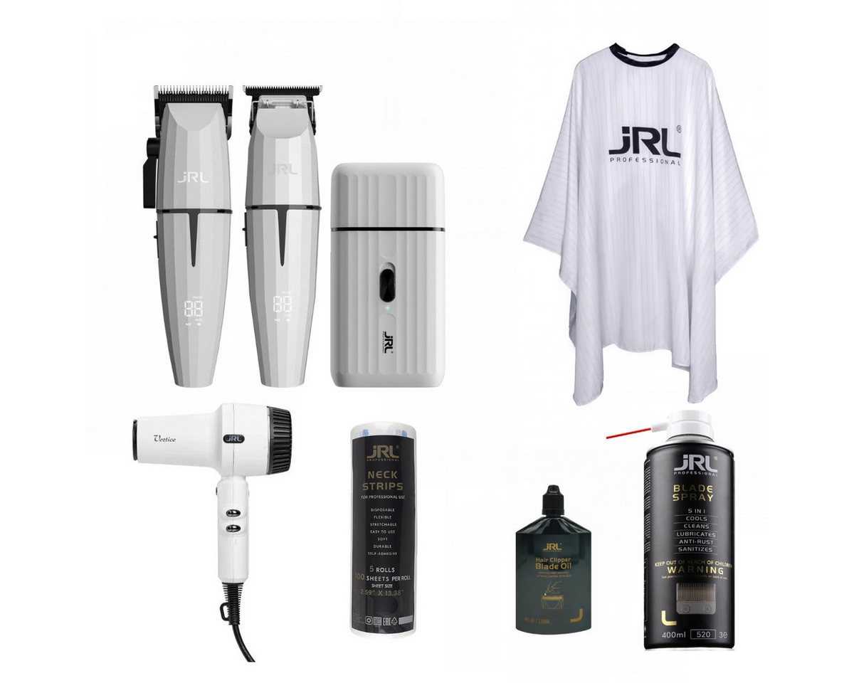 JRL Haarschneider JRL Profi Friseur Set - 3, Komplettset, Profi Barber Komplettset, kabellos & leistungsstark