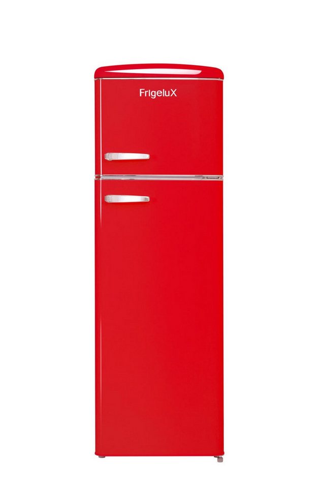 FrigeluX Kühl-/Gefrierkombination RFDP246RRD, Retro-Design