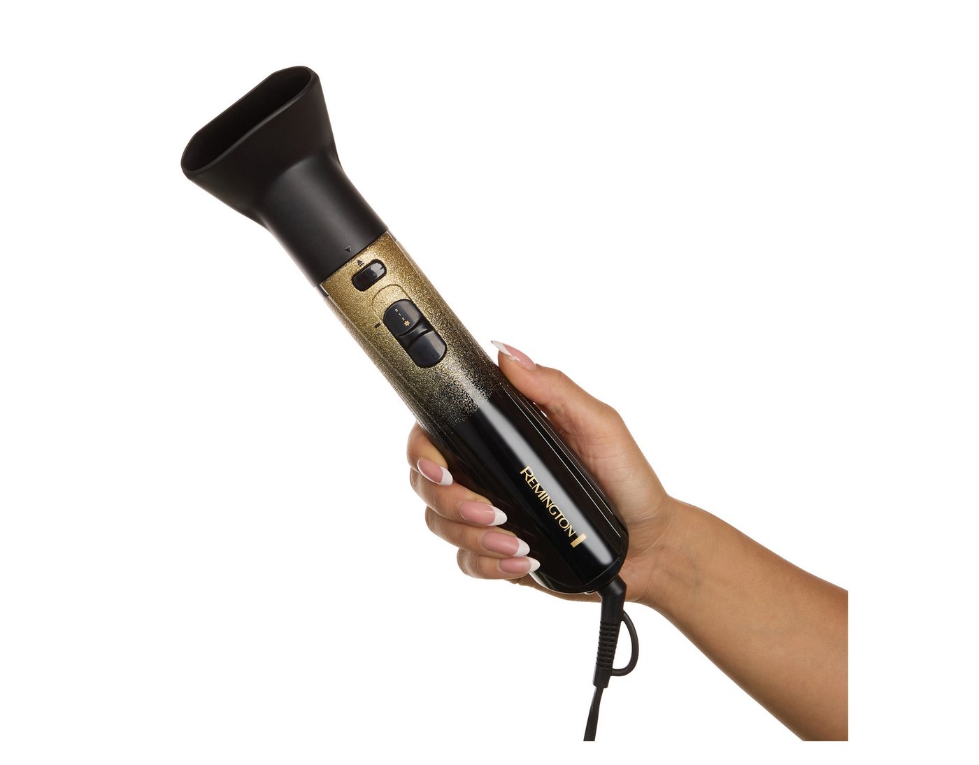 Remington Warmluftbürste Remington Warmluftbürste Styler GoldDust AS5208 800 Watt 2 Stufen, mit 3 Aufsätzen & Kaltstufe Bild 3