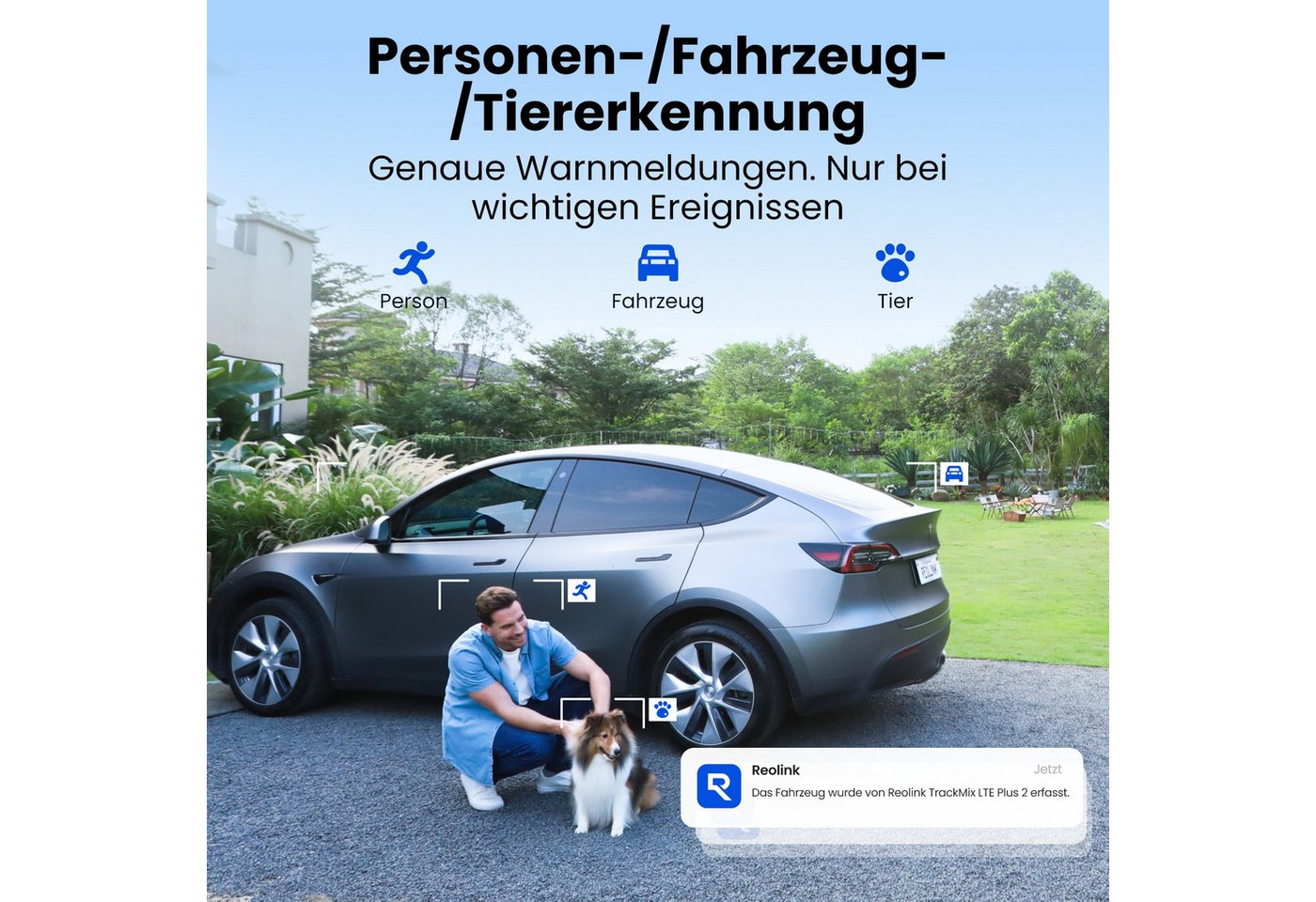 Reolink Überwachungskamera 2K 4G LTE PTZ-Kamera mit Dual-Objektiv, TrackMix LTE Plus 2 (AuBenbereich)