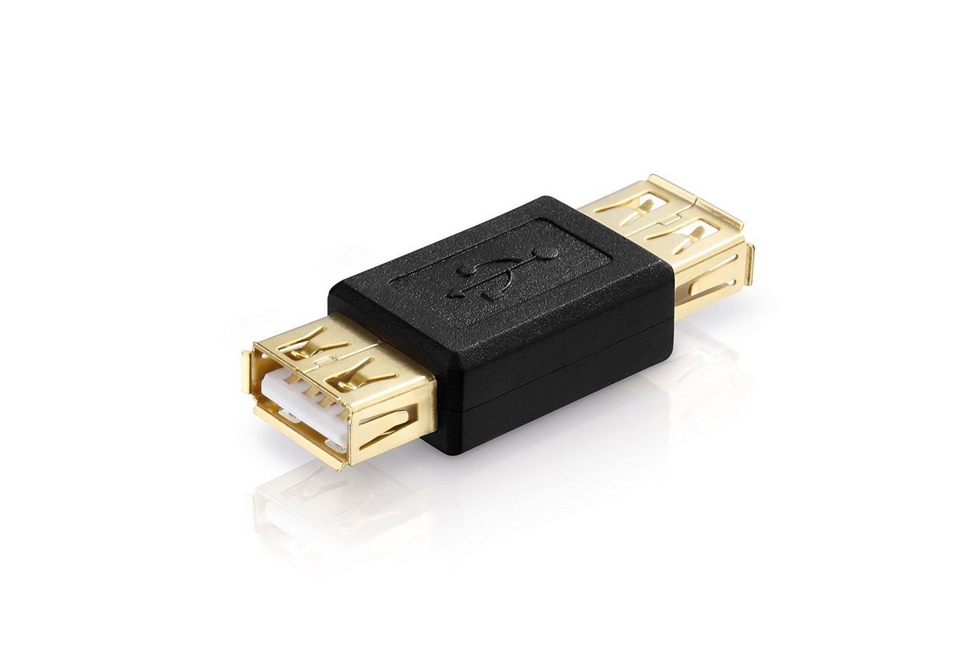 adaptare adaptare 41016 USB 2.0-Adapter A-Buchse auf A-Buchse vergoldete Kontak USB-Kabel Bild 2