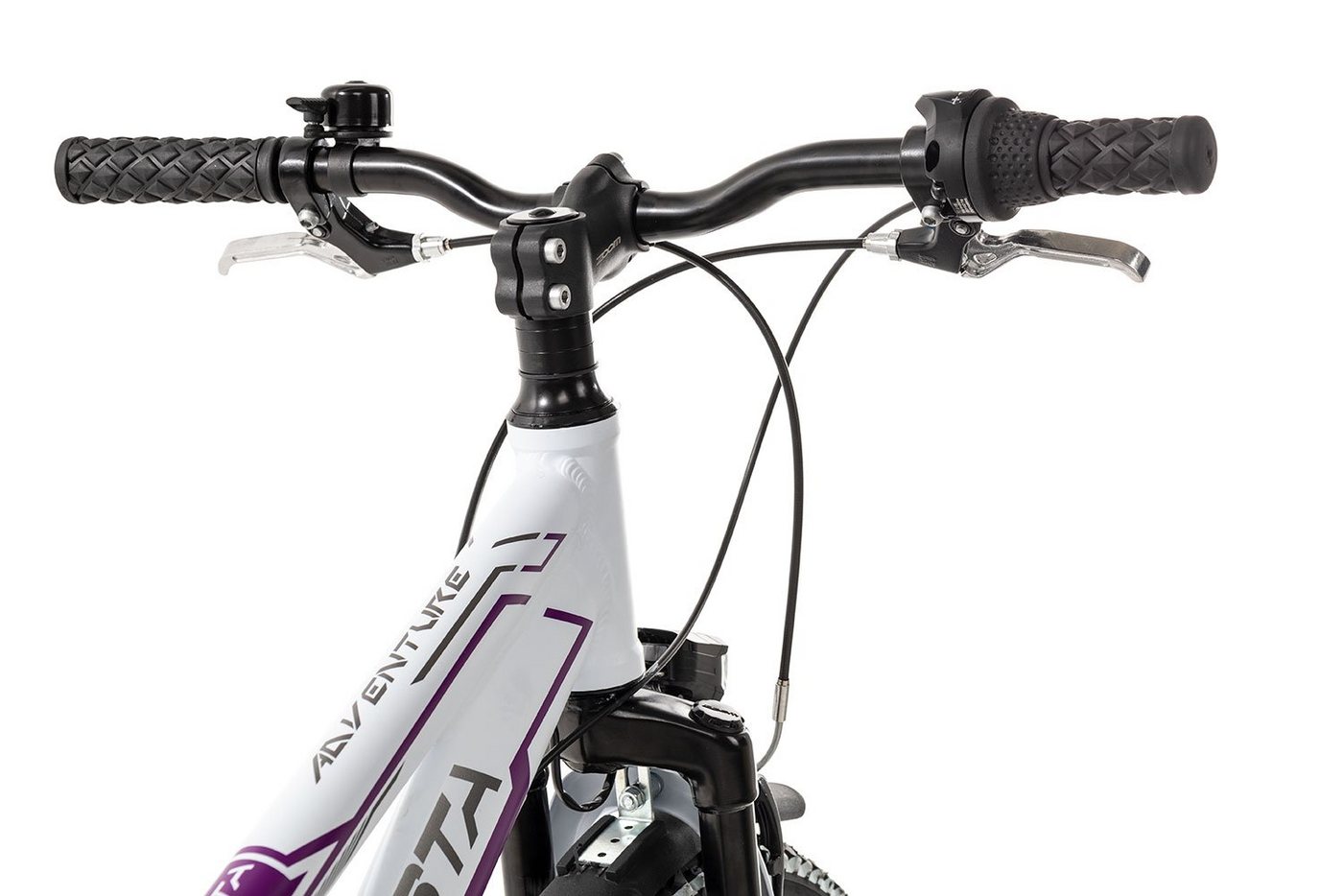 Ciclista Kinderfahrrad Adventure 3 20 Trapez, 3 Gang Shimano Nexus 3 Rücktritt Schaltwerk, Nabenschaltung Rücktritt, Kinderrad 20 Zoll Junge Mädchen weiß Bild 5