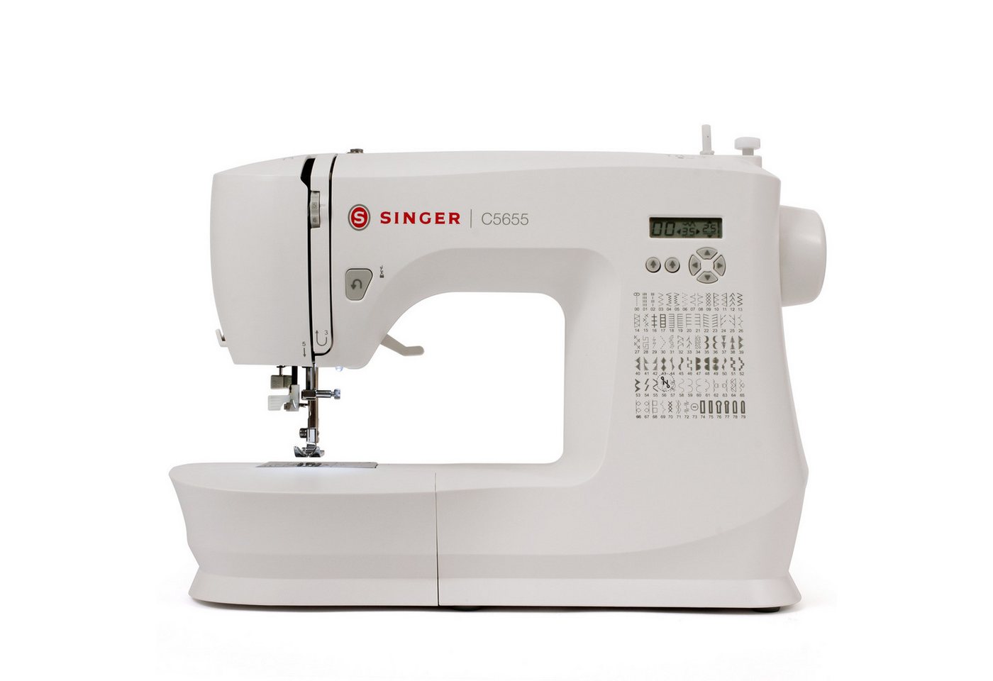 Singer Nähmaschine C5655, 79 Programme
