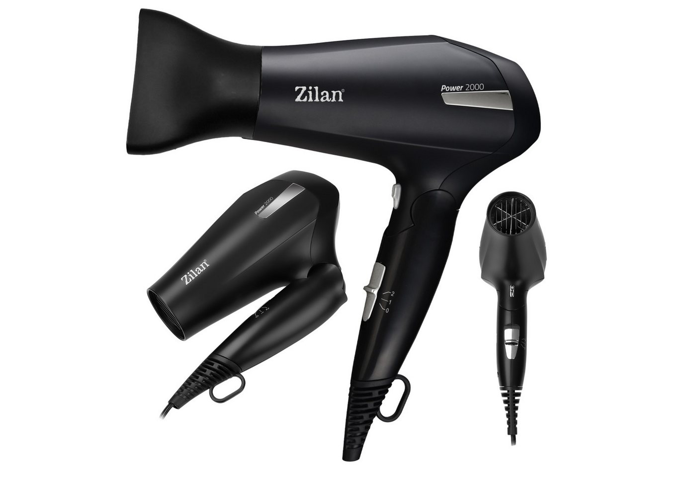 Zilan Reisehaartrockner ZLN-9396, 2000 W, Personal Care Bild 4