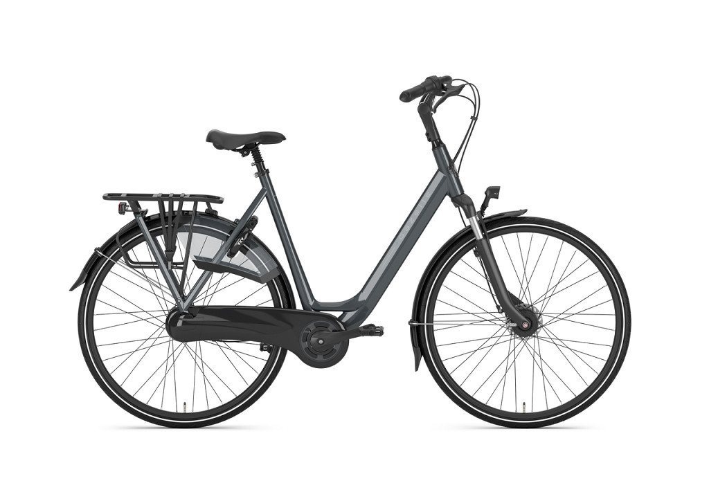 Gazelle Cityrad Gazelle Arroyo C7+ Damen grau 2026, 7 Gang Shimano Nexus, 7 Gänge, Nabenschaltung