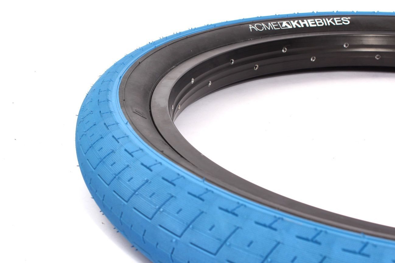 KHEbikes Fahrradreifen BMX Reifen Set KHE ACME 20 Zoll x 2,40 Blau, Stahlband (steel beaded) Bild 5
