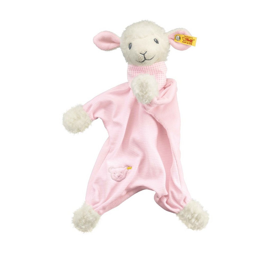 Steiff Schmusetuch Steiff Träum süß Lamm Schmusetuch 30cm 239632 rosa Lämmchen Schaf
