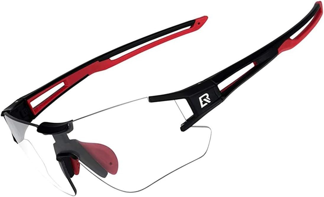 ROCKBROS Fahrradbrille Photochrome Fahrradbrille Damen Herren mit UV400 Schutz für Radsport Bild 3