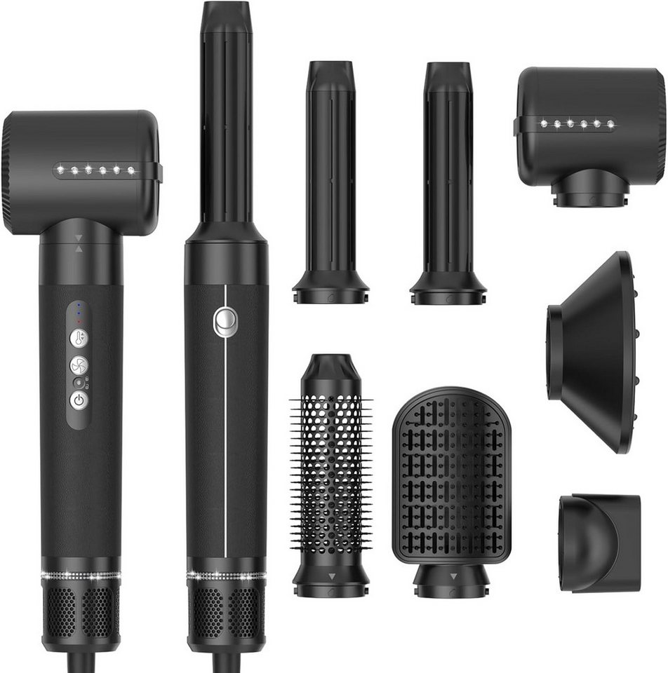 GLATO Multihaarstyler Airstyler, Haarstyler, 7 in 1 Haarstyler, Warmluftbürste, Haartrockner, Hochwertige Verarbeitung Bild 4