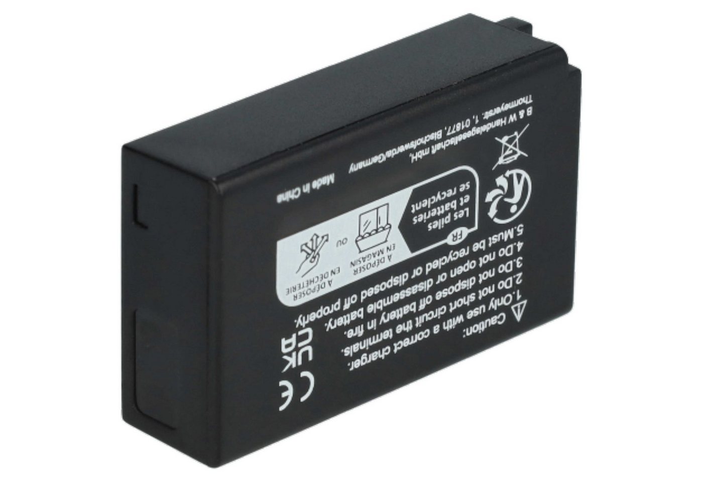 vhbw Akku passend für Nikon Coolpix P1000, P1100, A, P950 Kamera / Foto / Kamera-Akku Akku Li-Ion 850 mAh (7,4 V, 3 St), Leistungsfähige Austausch-Akkus für Digitalkamera, Spiegelreflexkamera Bild 3