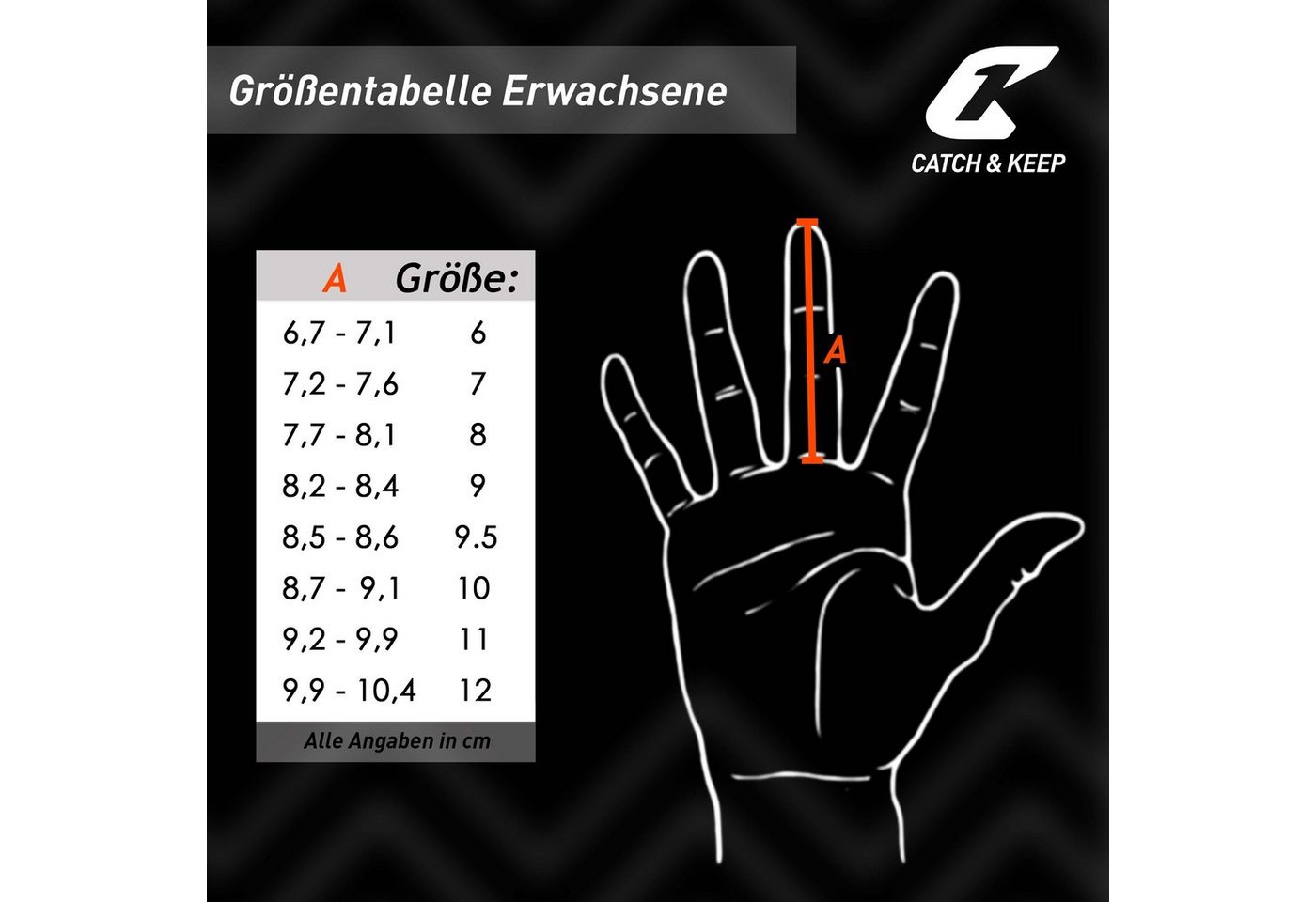 Catch & Keep Torwarthandschuhe Fly Soul Torwarthandschuhe – Profi Griffhandschuhe mit Fingerschutz Hybrid Cut Design, Fingersave-Schutz, Punching Zone 3.0