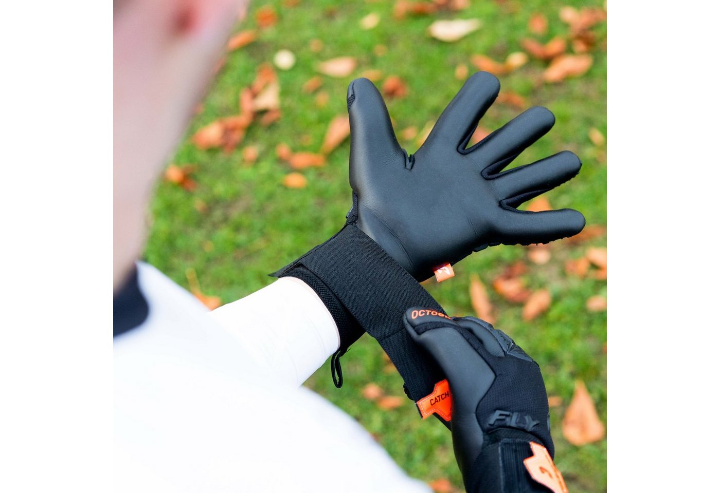 Catch & Keep Torwarthandschuhe Fly Soul Torwarthandschuhe – Profi Griffhandschuhe mit Fingerschutz Hybrid Cut Design, Fingersave-Schutz, Punching Zone 3.0 Bild 5