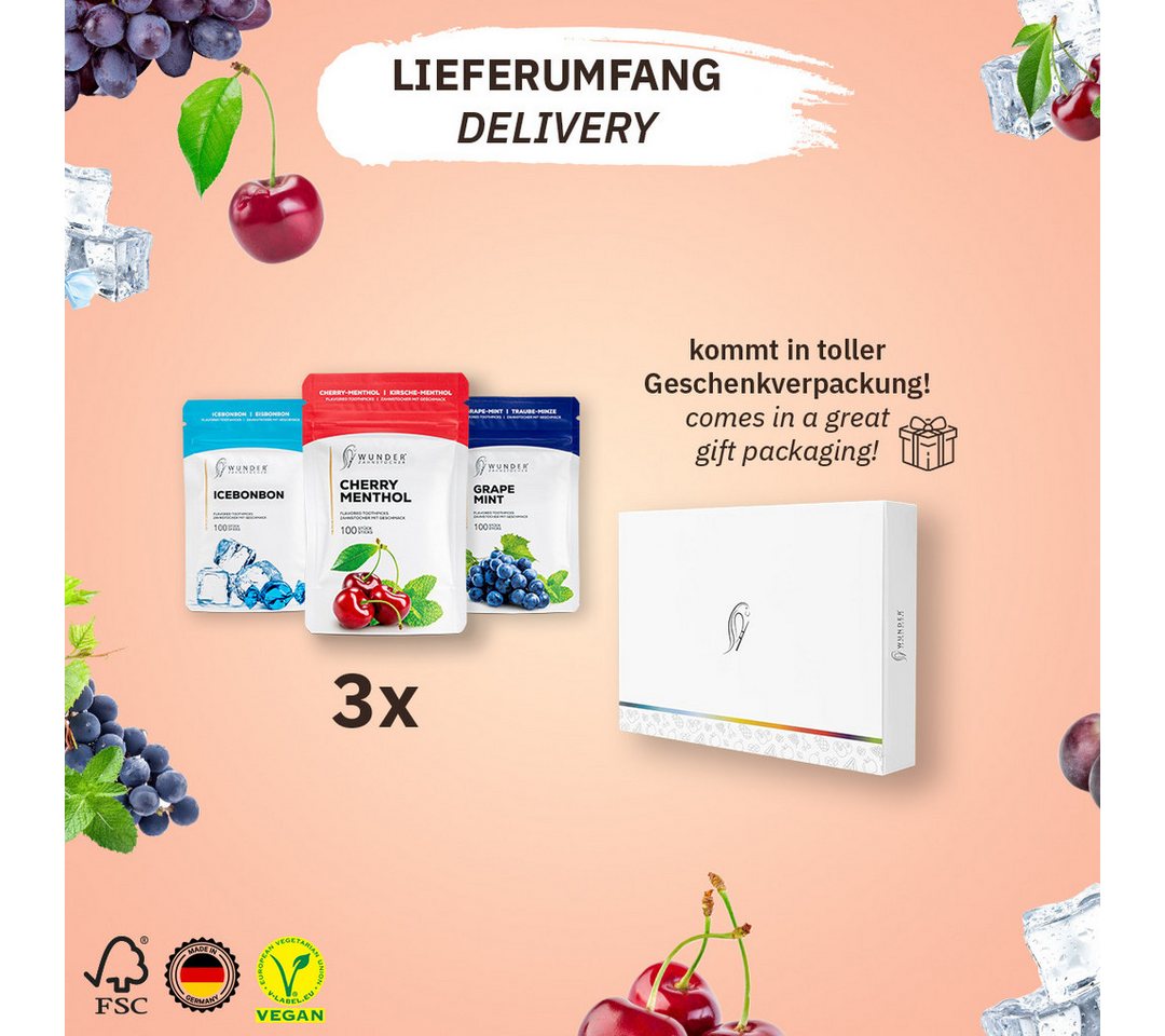 Wunder Zahnstocher Mundpflegecenter Wunder Zahnstocher mit Geschmack - Fresh Breath Pack Bild 2