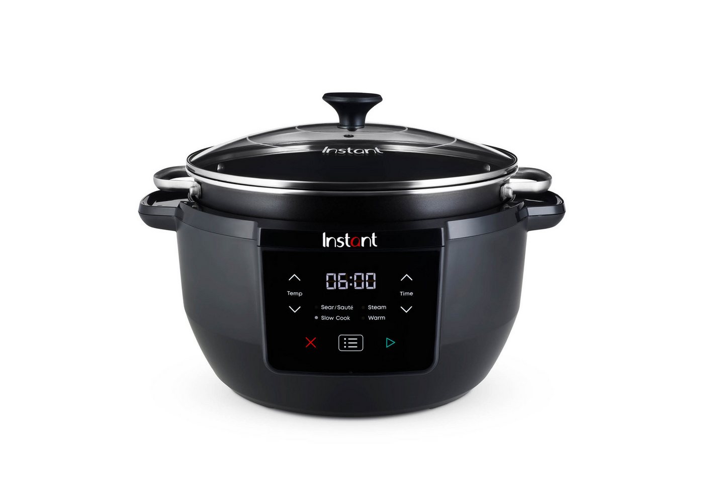 Instant Pot Multikocher Superior 4in1 Slow Cooker Schongarer 10 Portionen Braten Warmhalten, 800 W, 4-in-1 Funktion, 7,1L, EasyGrab-Griffe, Zeit-Temperatureinstellung Bild 4