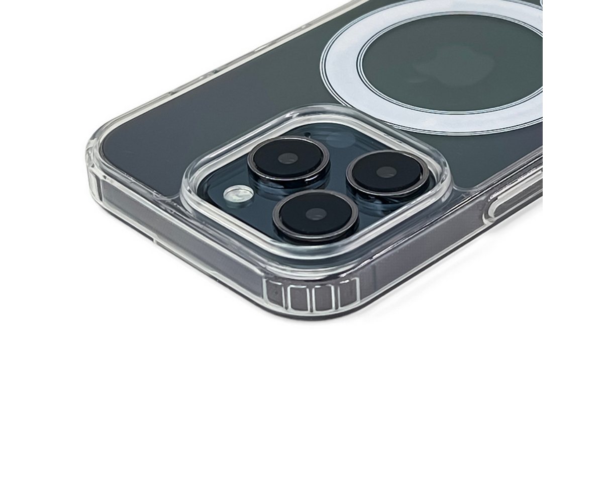 Hurtel Handyhülle Ultra Clear mit Magnetfunktion Case Kompatibel mit iPhone 17 6,3, Glasklares Case mit integrierter Magnetfunktion für kabelloses Laden Bild 3