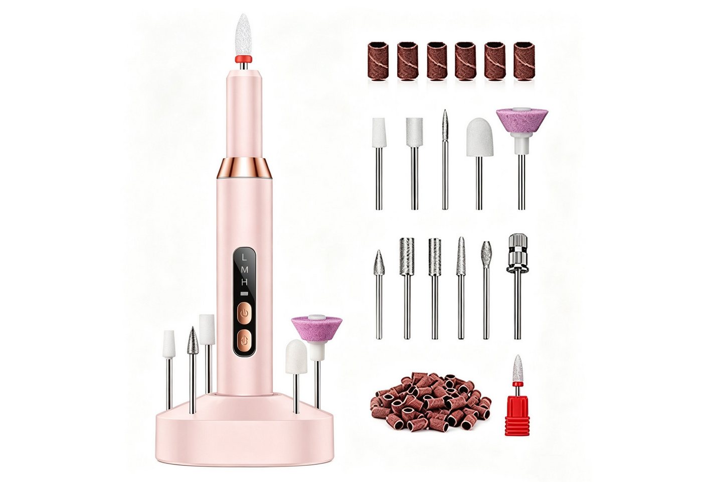 inschimmer Maniküre-Pediküre-Set Kabellose Nagelfräser Elektrische Nagelfeile Maniküre Pediküre Set Bild 5