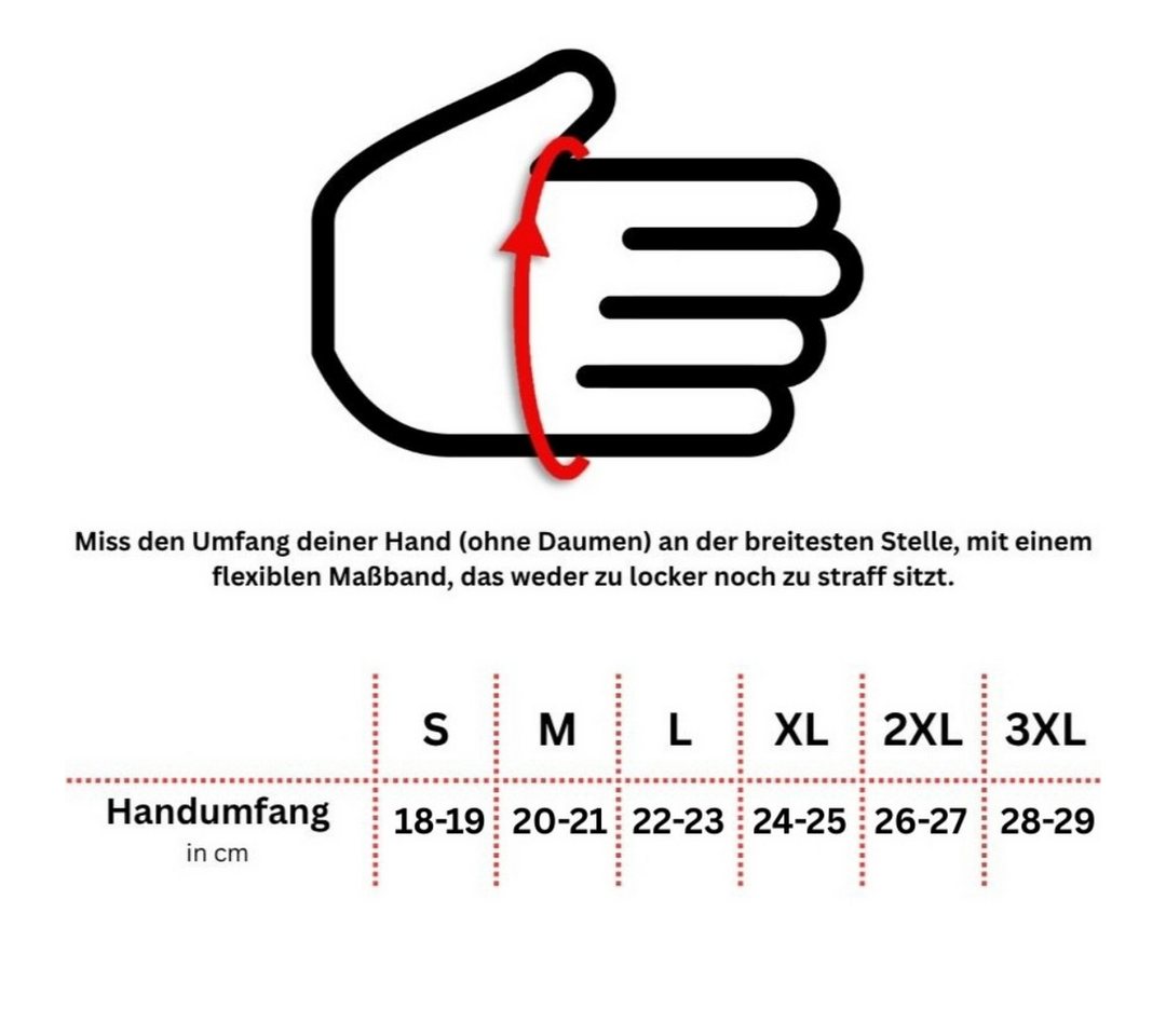 MDM Motorradhandschuhe Retro Motorradhandschuhe Leder mit Knöchelschutz, Touchfunktion Perforierte Ledereinsätze für bessere Luftzirkulation Bild 4