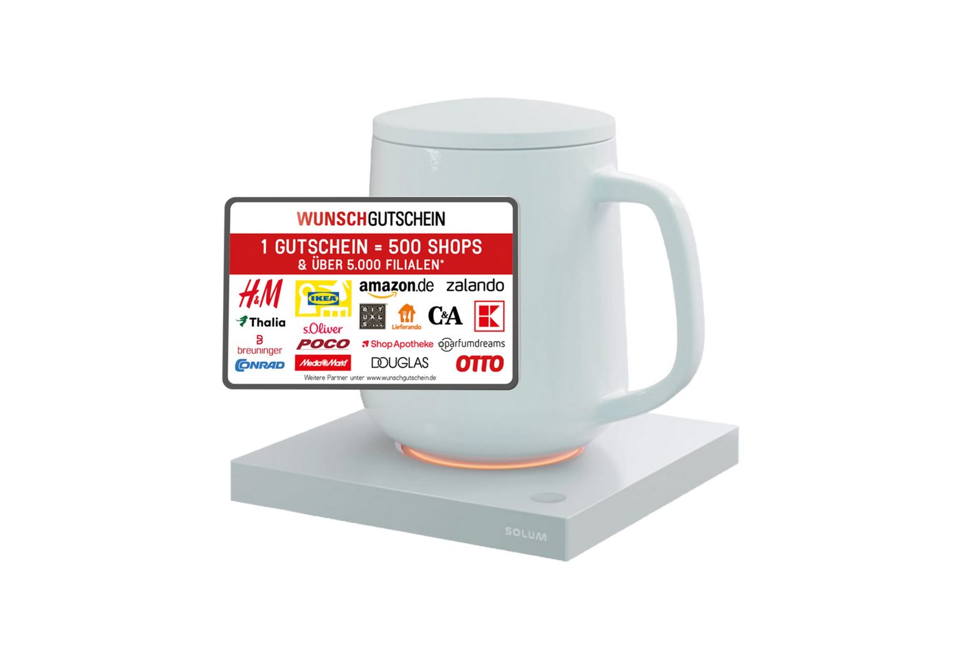 SOLUM Tassenwärmer Smart Warmer Tassenwärmer Getränkewärmer inkl 20 € Wunschgutschein Bild 3