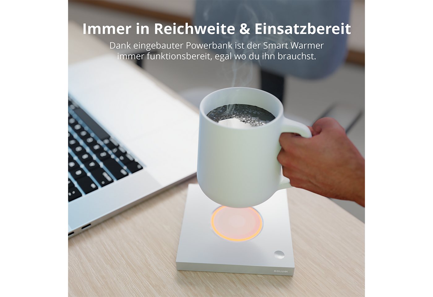 SOLUM Tassenwärmer Smart Warmer Tassenwärmer Getränkewärmer inkl 20 € Wunschgutschein Bild 5
