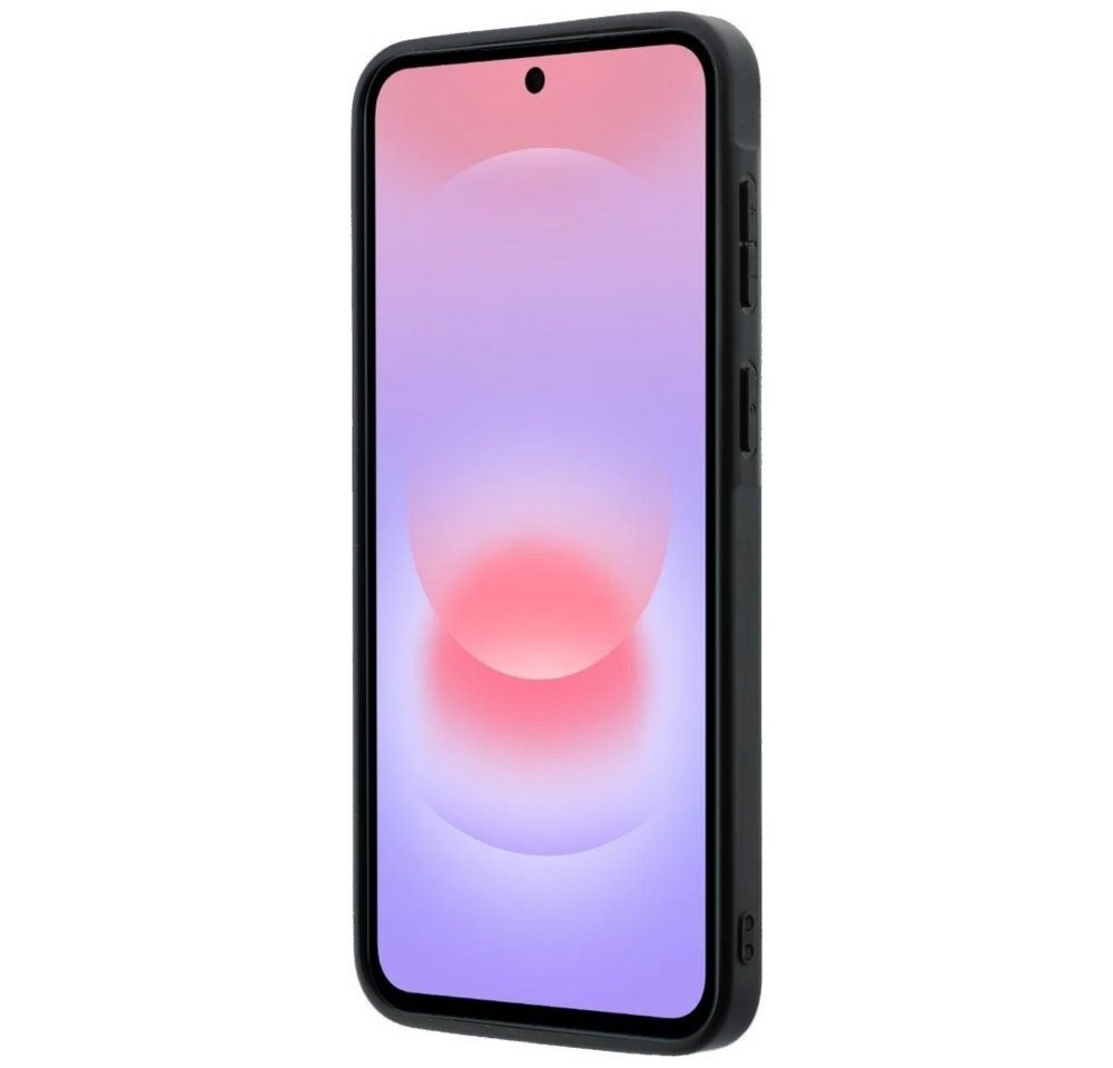 Guess Handyhülle Galaxy A37 Kunstleder rosa Big Logo goldfarbig 6,7 Zoll, Kantenschutz Bild 4