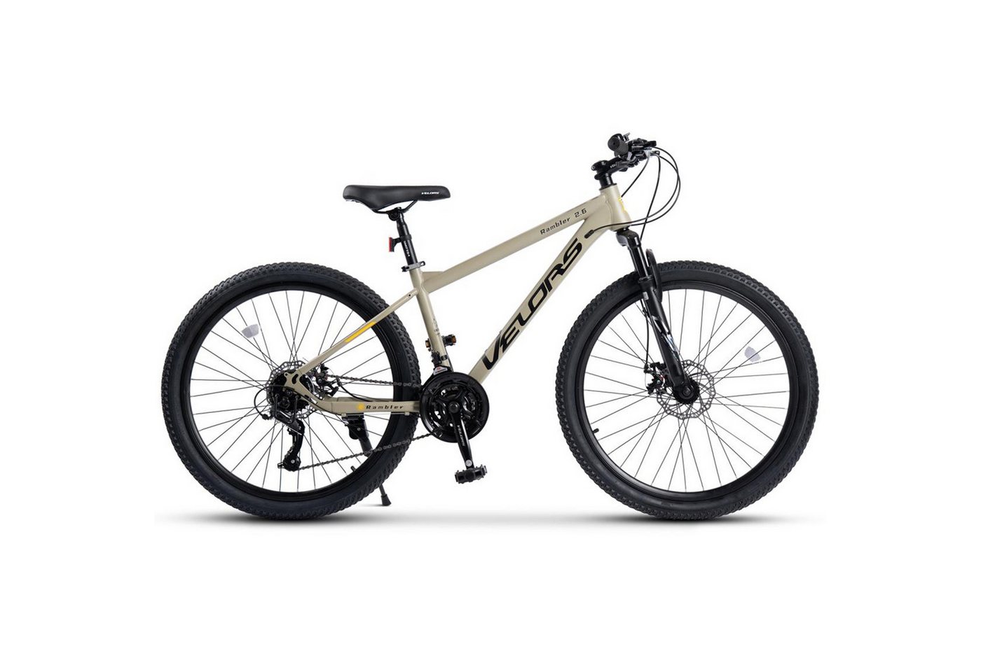 Velors Mountainbike 26 27.5 29 Zoll Fahrrad für Herren Damen, Mädchen und Jungen, 21 Gang, Kettenschaltung, Hochwertiger Rahmen, Jugendfahrrad MTB Hardtail Fahrrad Bike Bild 3