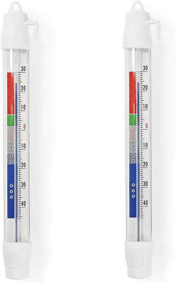 TronicXL Kühlschrankthermometer 2x Thermometer Tiefkühle Kühlschrank für Bosch Siemens Miele AEG