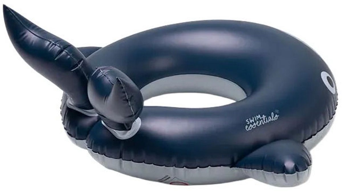 Swim Essentials Schwimmring Geöffneter Schwimmring 55 cm Walter Whale, Schwimmreifen Schwimmhilfe Bild 3