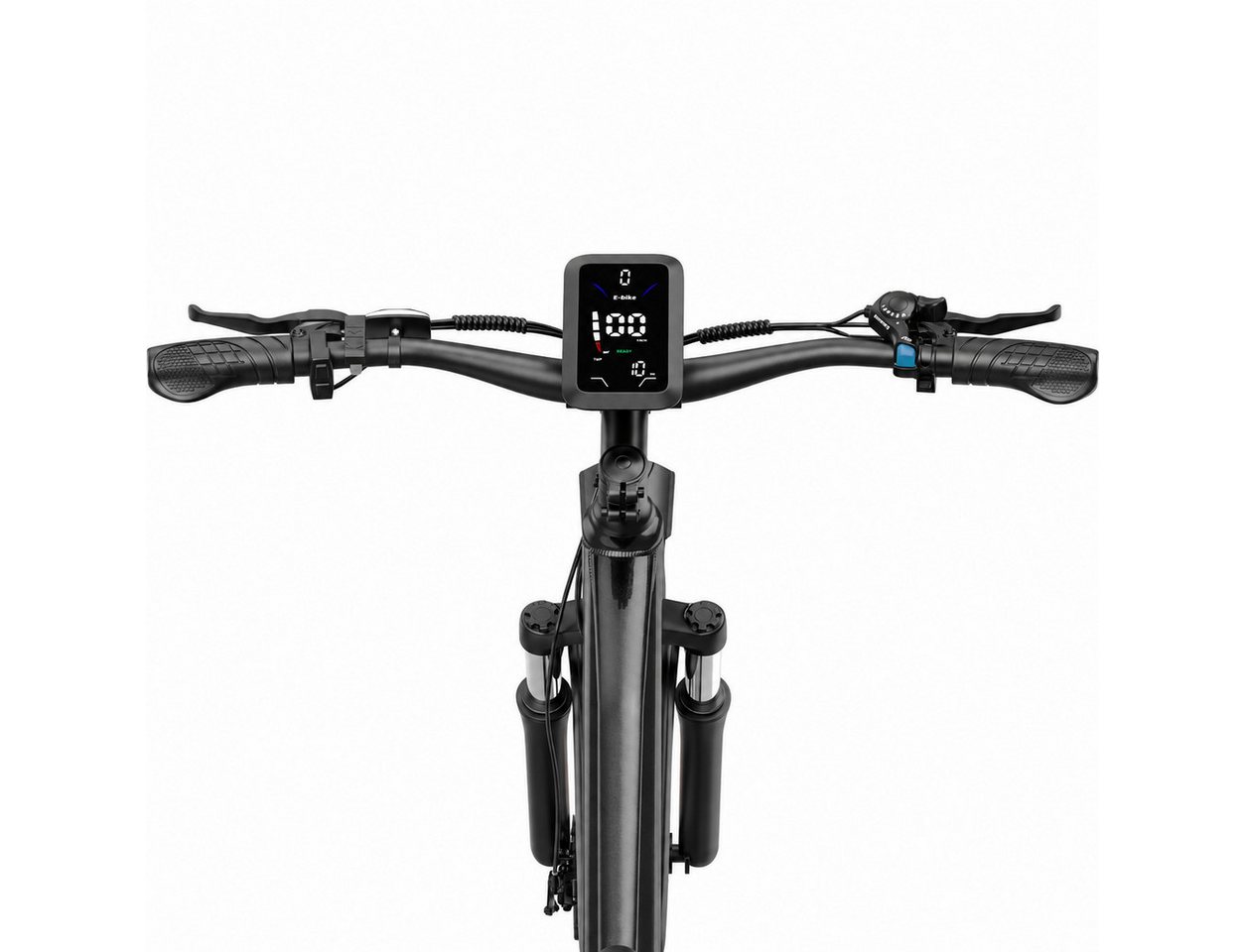 PixelPilot E-Bike Cityrad 26 Zoll Elektrofahrrad 48V 9,9Ah Akku Abnehmbarer Korb, 7 Gang, Nabenmotor, 475,2 Wh, (Packung) Bild 2