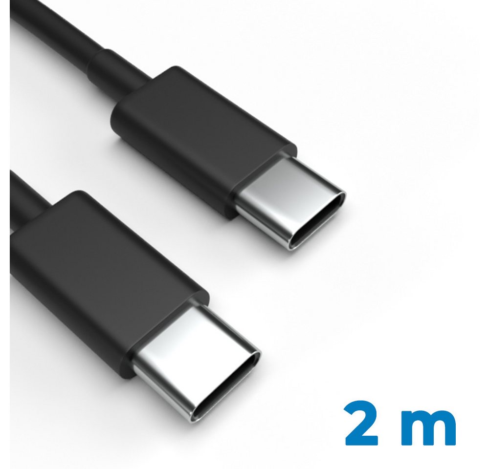Justcom Samsung Galaxy A34 5G 2023 USB-Kabel, USB-C, USB-C (200 cm), Schnellladekabel, Datenkabel, Handy, Tablet Bild 4