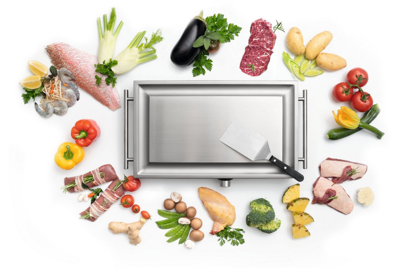 Techinox Teppanyakigrill Teppinox M1500, Made in Germany