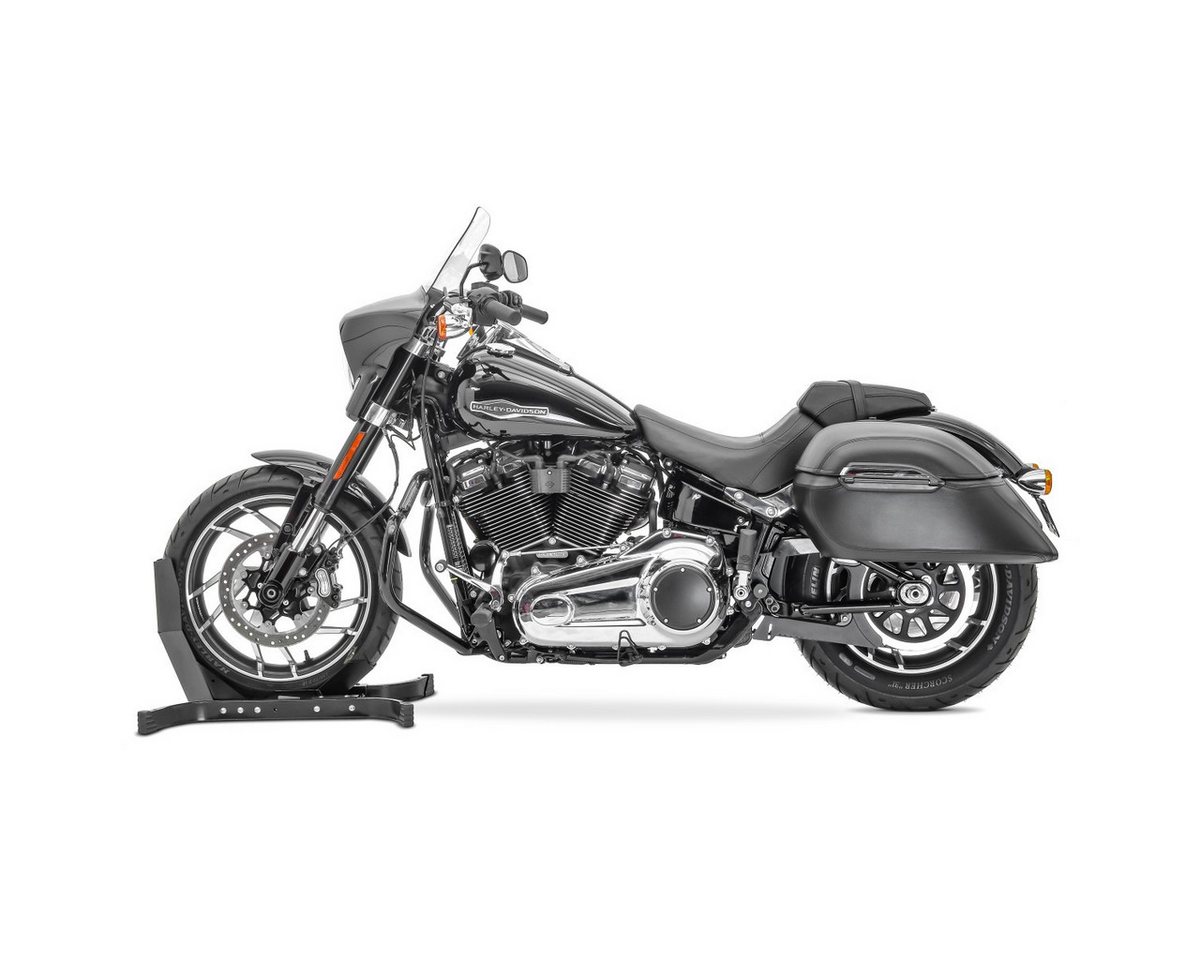 Craftride Motorradheber Set CK3 Hartschalen Seitenkoffer 33L + Motorradwippe Easy Plus