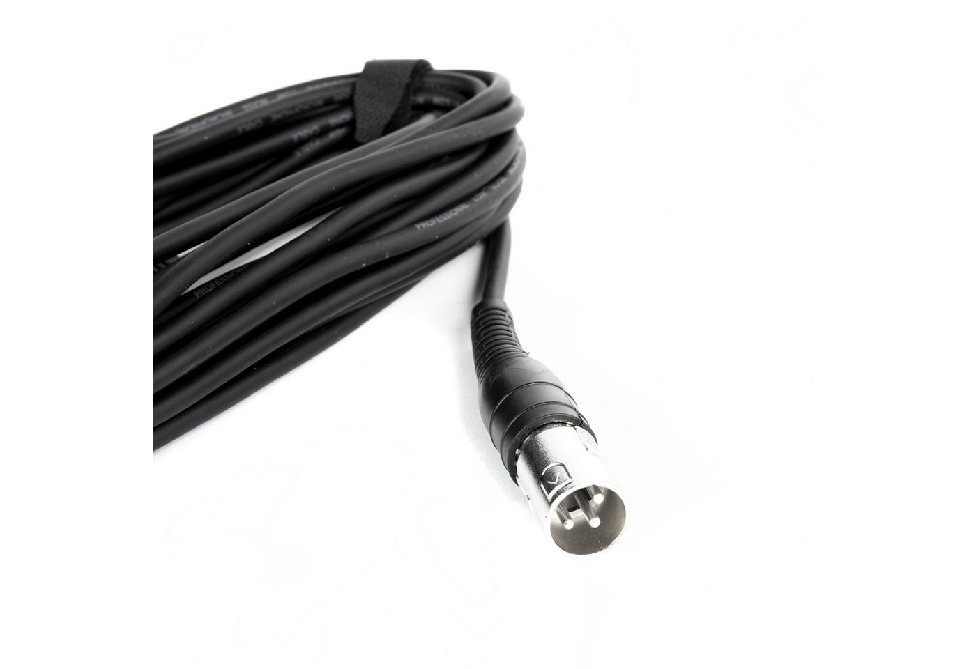 MUSIC STORE Audio-Kabel, Mikrofonkabel XLR, versilberte Kontakte, 10m Kabellänge Bild 3