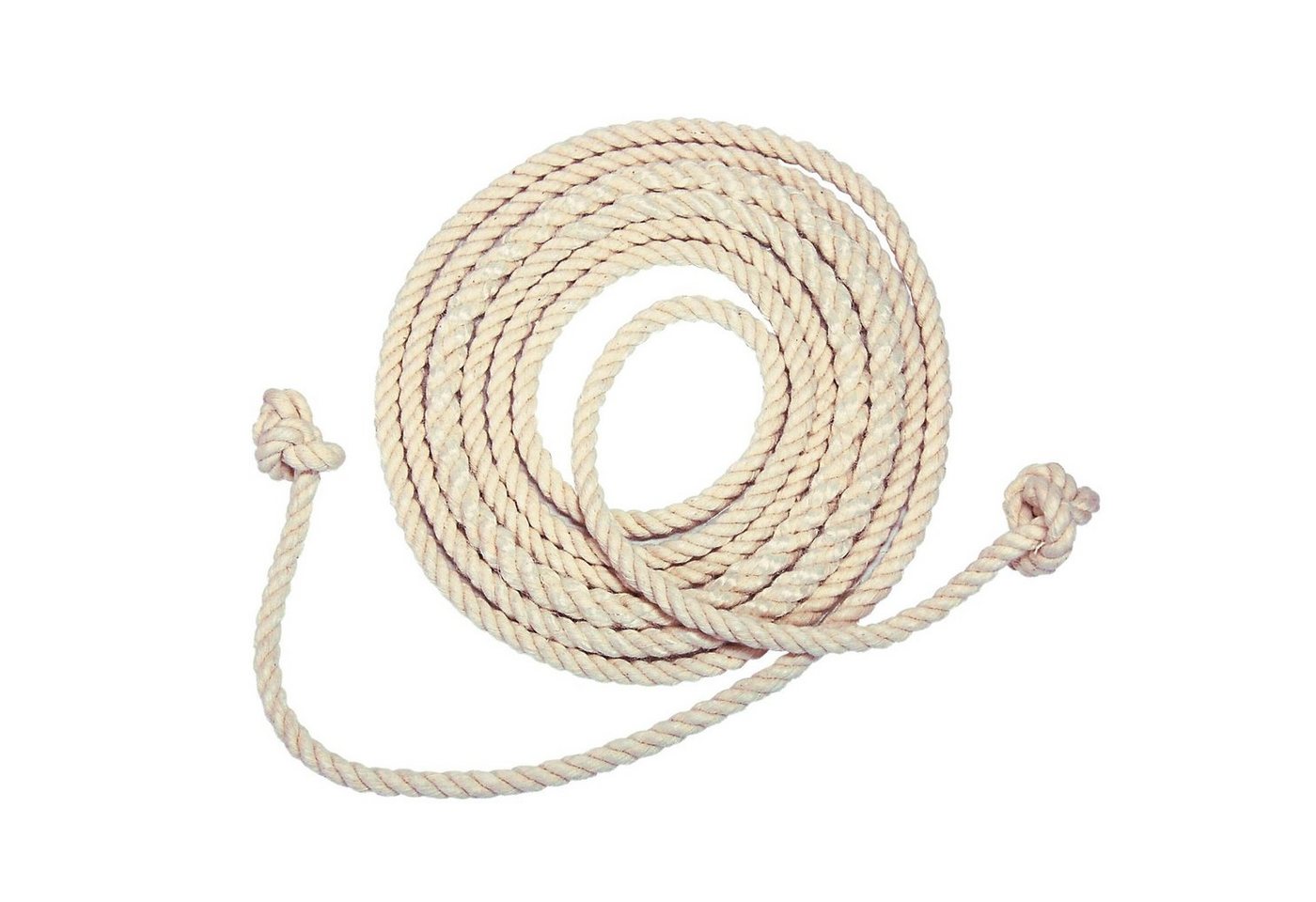 Best Sporting Springseil Springseil aus Baumwolle und Jute I 100% Naturprodukt, 100% Naturprodukt aus Baumwolle und Jute Bild 3