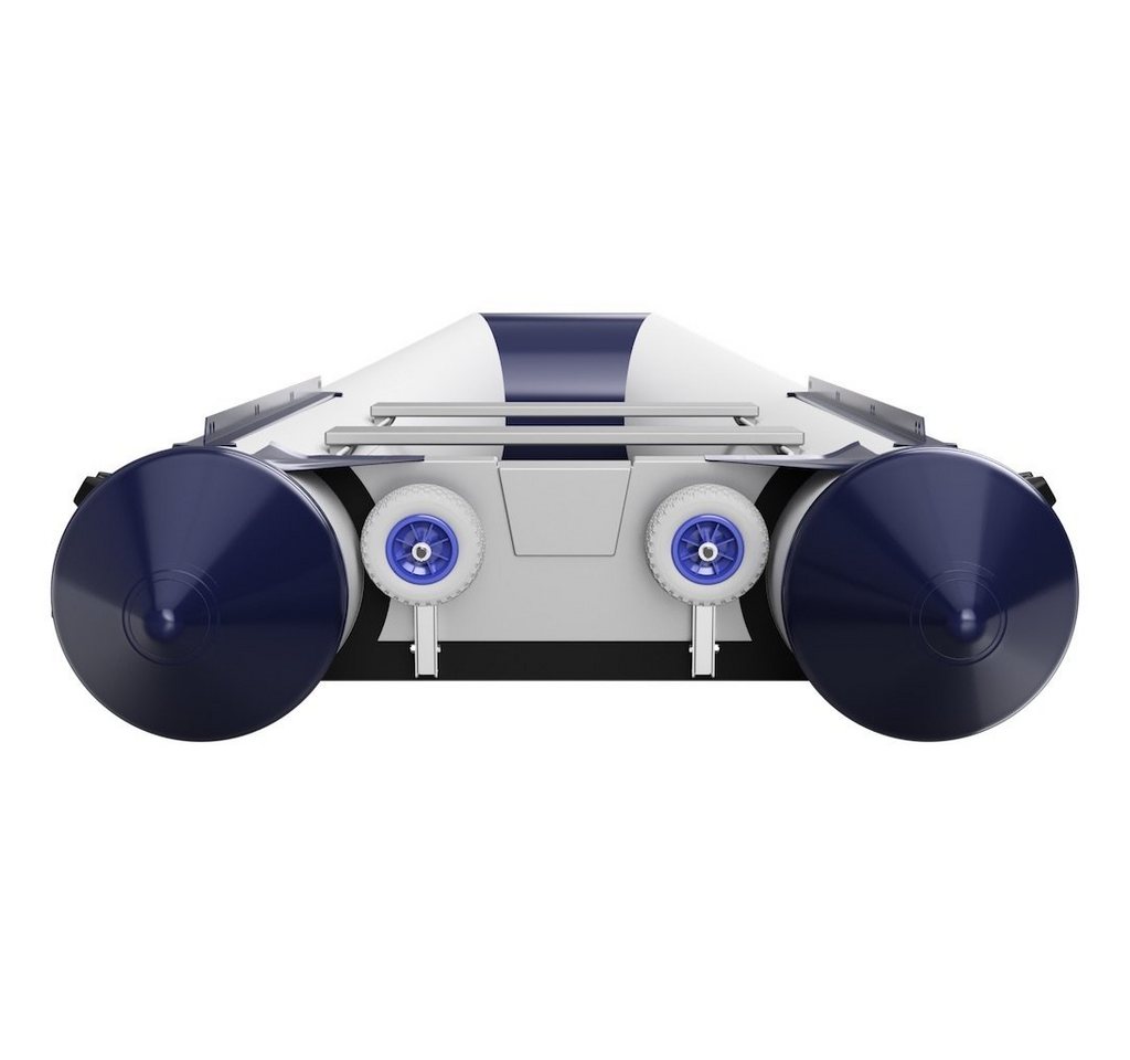 SUPROD Schlauchboot Slipräder Heckräder Schlauchbooträder klappbar Edelstahl V4A Bild 3