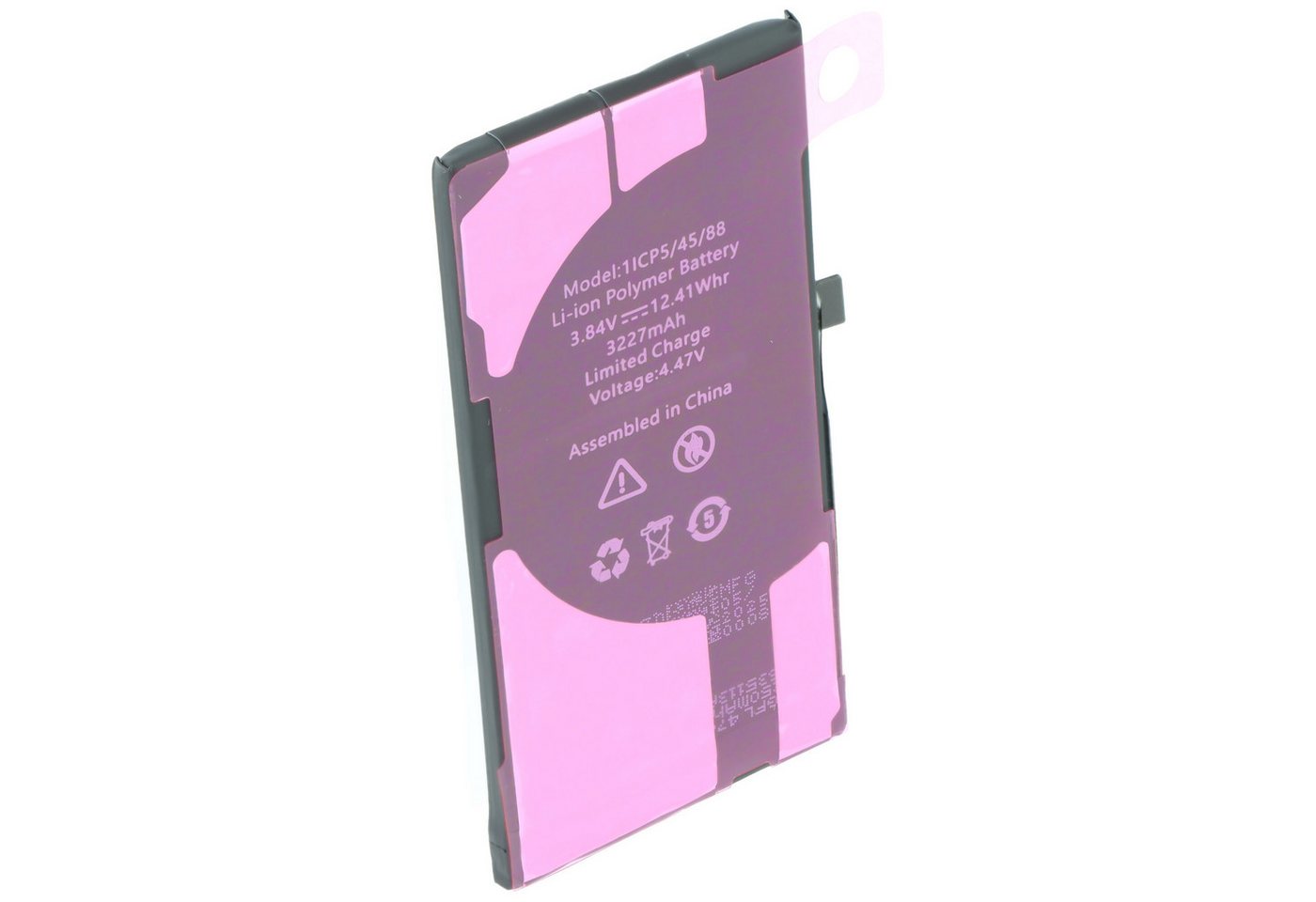 AccuCell Akku passend für Apple iPhone 13, diagnostizierbar, Li-Polymer, 3,84V Akku 3227 mAh (3,8 V) Bild 3