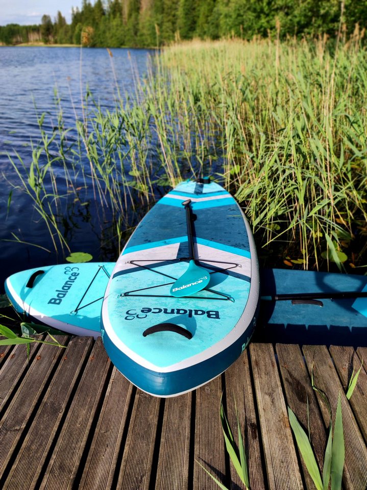 SUP-Board Balance 335 x 86 SUP Board Allround Yoga Touring stabil Air Set für Bild 3