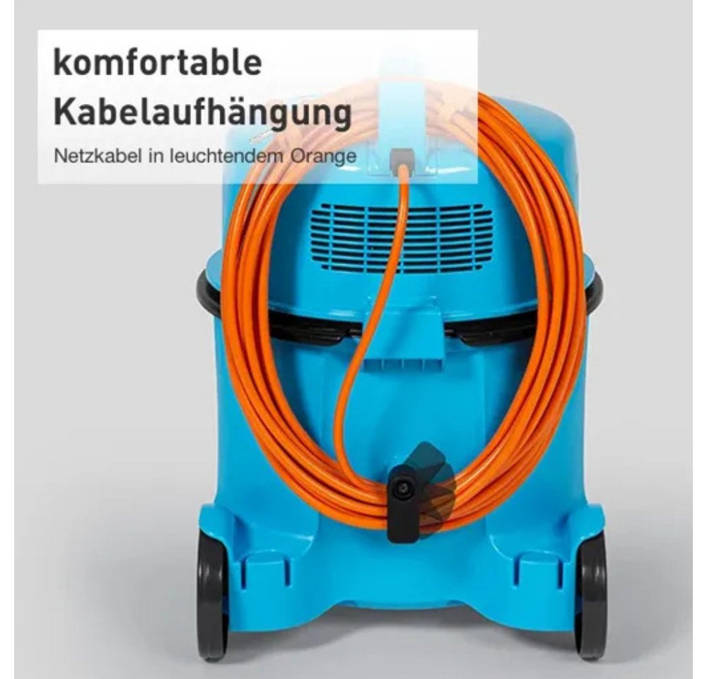 Hitachi Bodenstaubsauger CV-400 PRO LB, beutellos, 7,5L Tank, HEPA, 13m Radius, 880 W, beutellos, 13 m Aktionsradius, Möbel- und Kantenschutz, 7,5 Liter Staubtank Bild 2